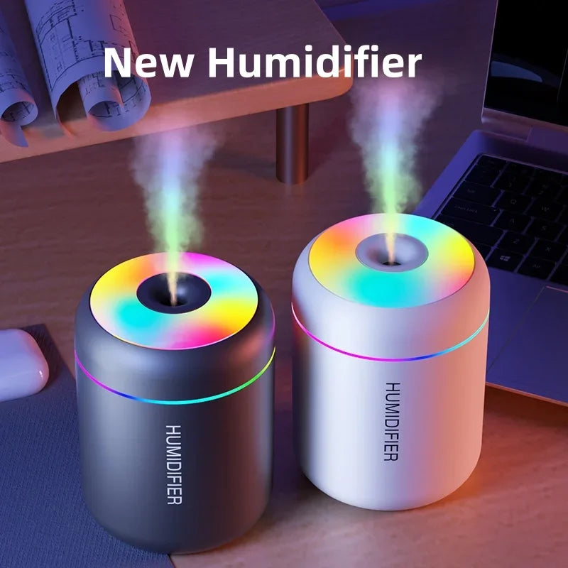 Mini USB Air Humidifier & Aroma Diffuser 180 ml