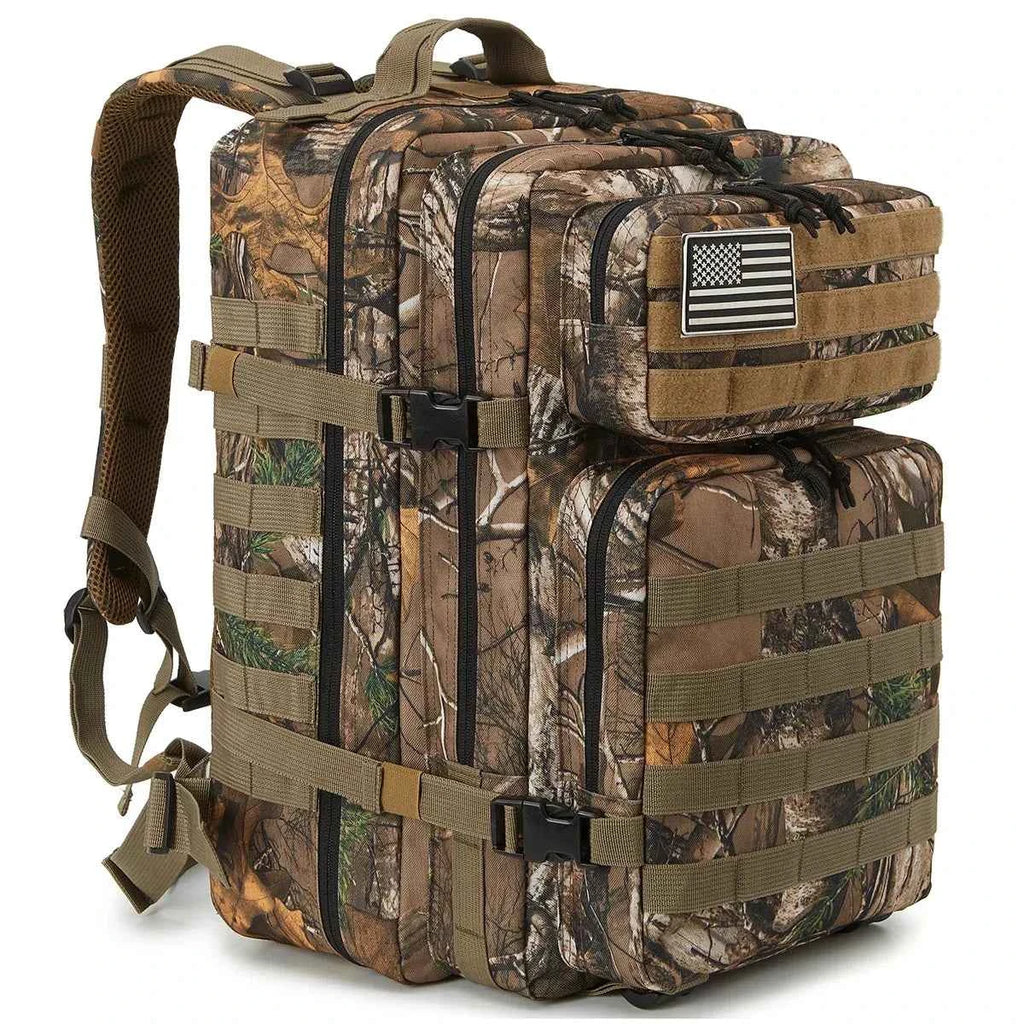 Outdoor Tactical Backpacks 45L Large Capacity Man 3 Days Molle Assault Bags For Outdoor Trekking Camping Backpack