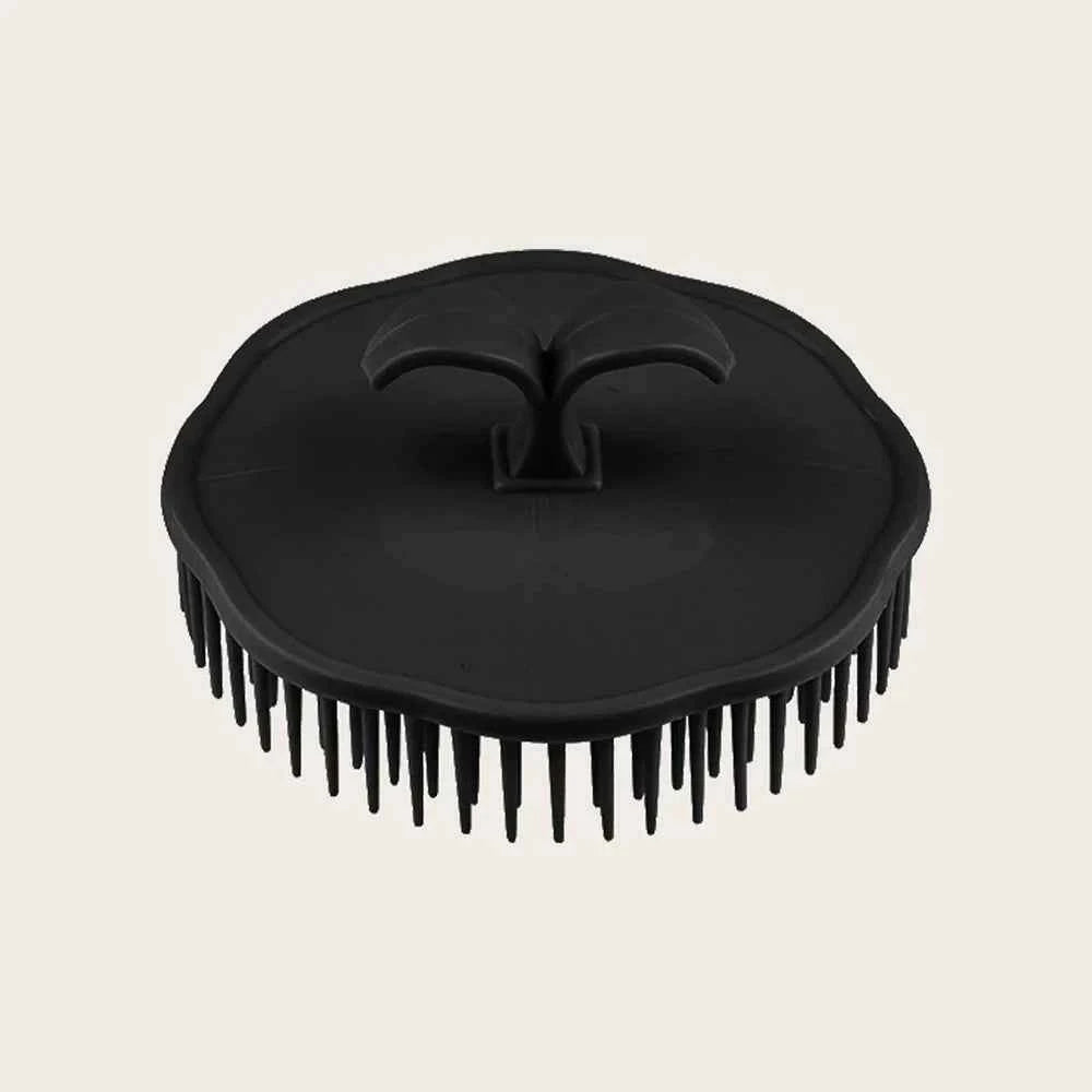 1pcs Black Hair Comb Scalp Massagers Round Comb Women Men Shower Brush Hair Scalp Shower Wash Clean Hair Tool Brush