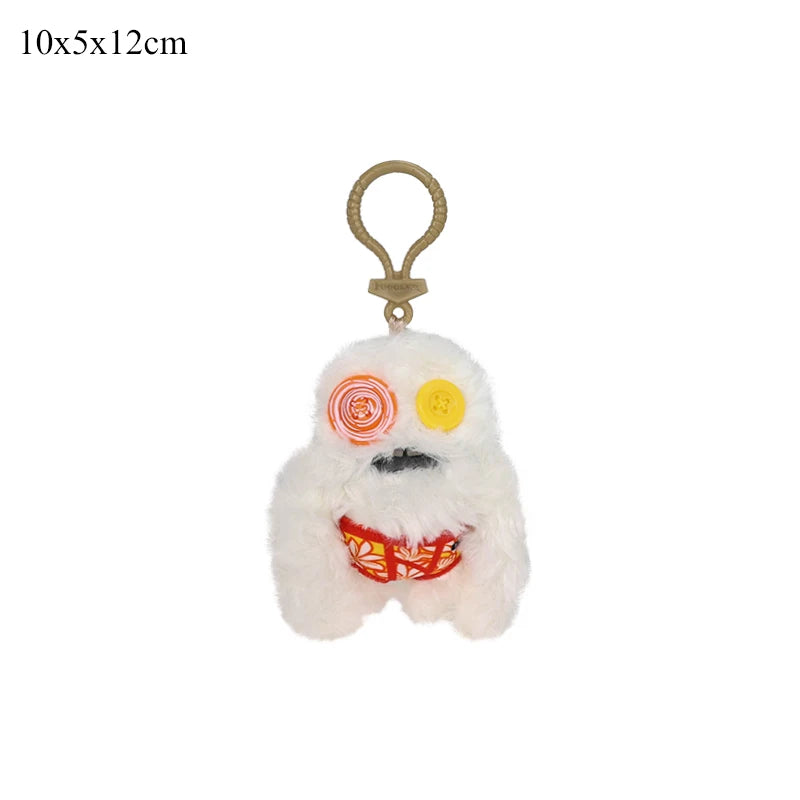 Original Fuggler Plush Keychain Ugly Monster Screech Munch Rabid Rabbit Wide Eyed Weirdo Annoyed Alien Stuffed Peluche Toys