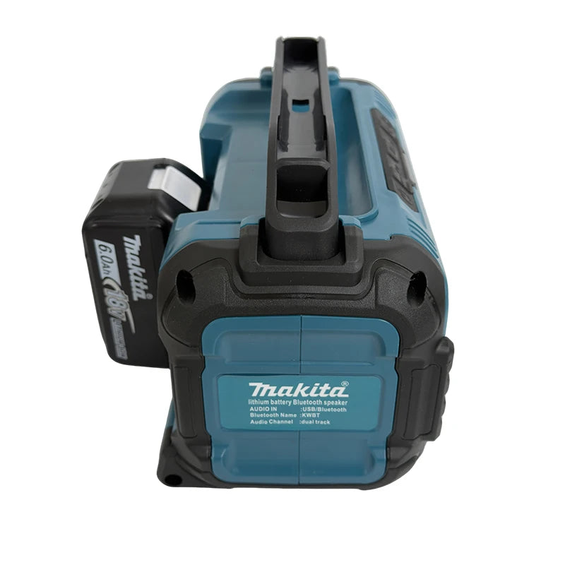 Makita Cordless Bluetooth Speaker Portable Surround Speakers Dual Channel Subwoofer Loudspeaker 18V Battery(No Battery)