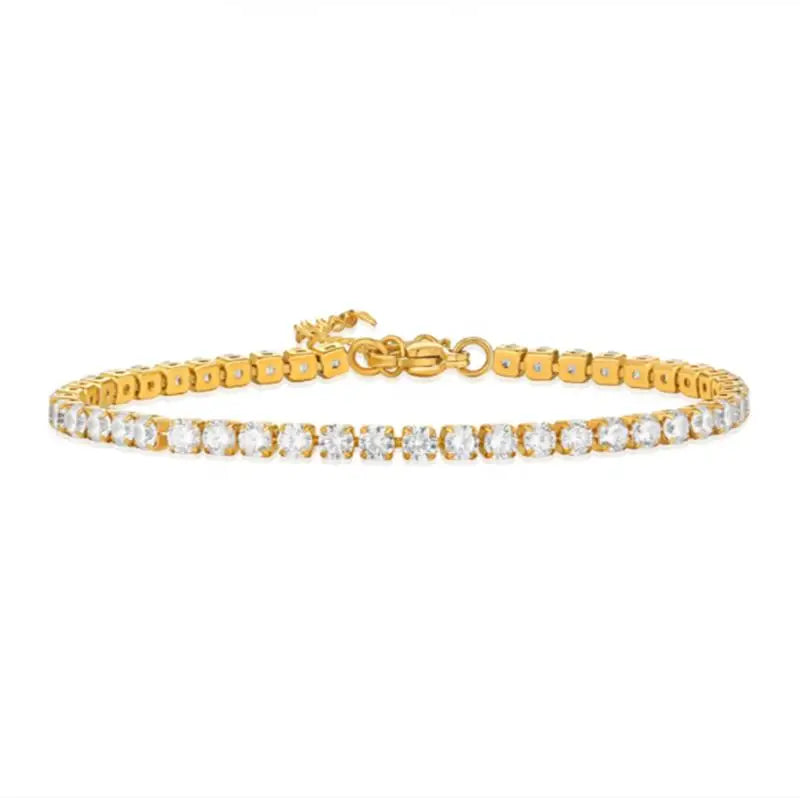 Hot Sale Style Fashion Bracelet 925 Silver Resizable VVS Moissanite Women Diamond Bracelet for Her Available at Low Price