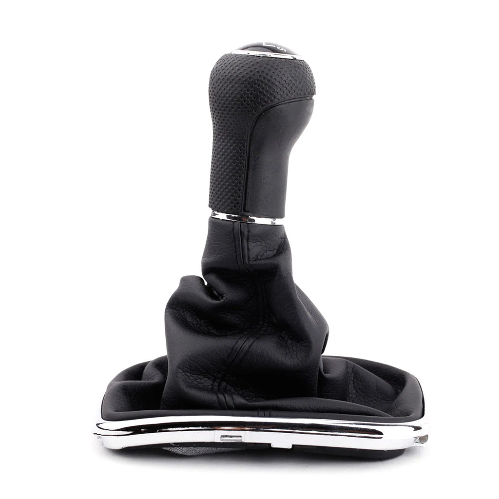 New 5 Speed Gear Shift Knob Gaitor Boot for VW Golf Bora Jetta GTi MK4 1999 2000 2001 2002 2003 2004 Knob Boot PU Leather
