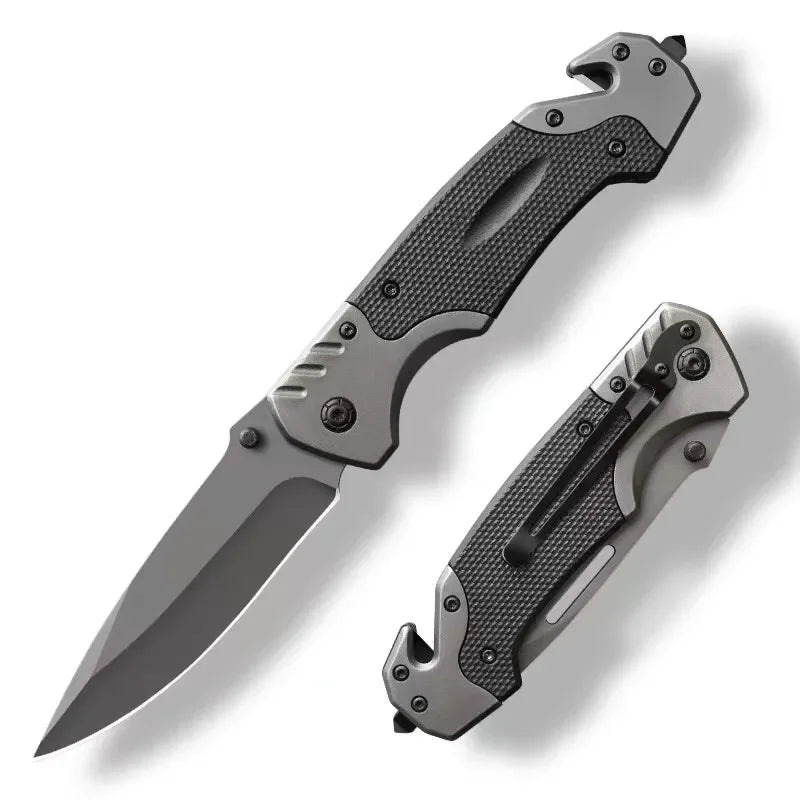 Camping Pocket Knife Outdoor Multifunctional Folding  Defense Knife Outdoor Survival Camping EDC Sharp Knives