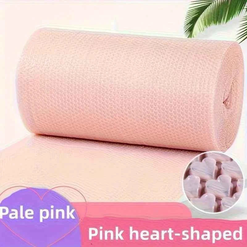 Pink Heart-Shaped Bubble Love Thickeneded Shockproof Fragile Protective Packaging Film