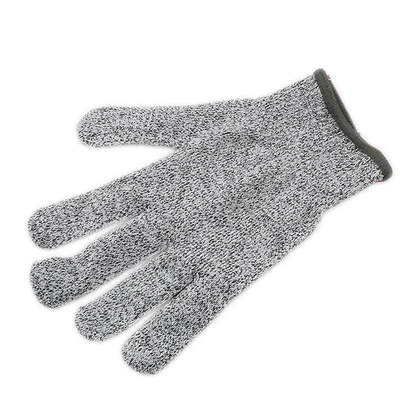 Grade 5 Anti-cut Gloves Safety Cut Proof Stab Resistant  Kitchen Scratch Resistant Glass Cutting Safety Protection For Gardeners