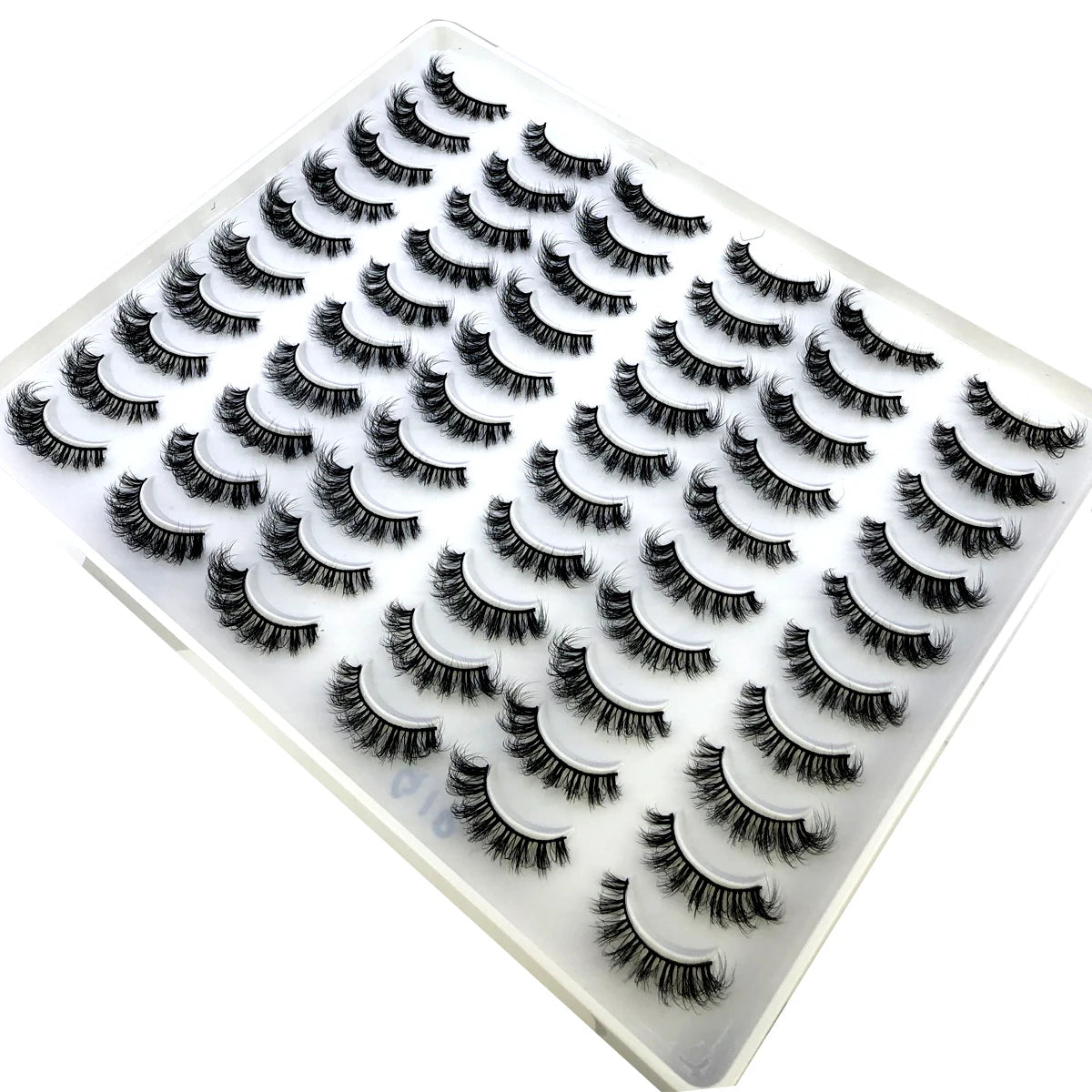 HBZGTLAD 30/40 pairs of natural long 3D artificial mink false eyelashes false eyelashes makeup set mink eyelashes extended eyela