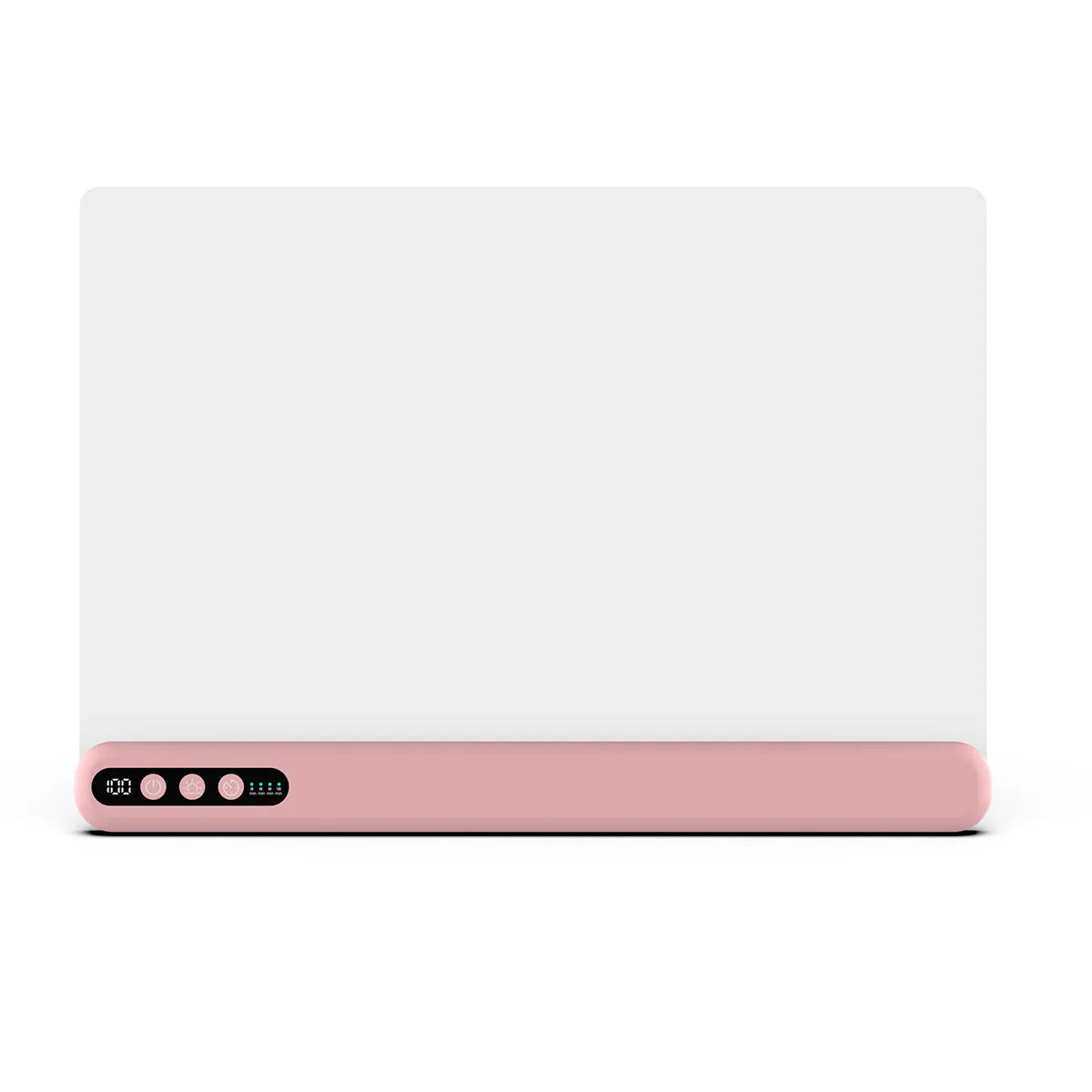 Pink 35x23cm Color LED Neon Drawing Board with Timer and Battery Display
