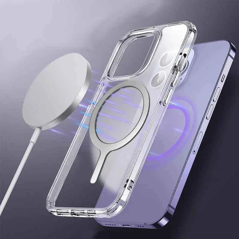 Self Adhesive Metal Ring Iron Sheet Sticker for Phone Case Magsafe Magnetic Wireless Charging Ring for Phone 15
