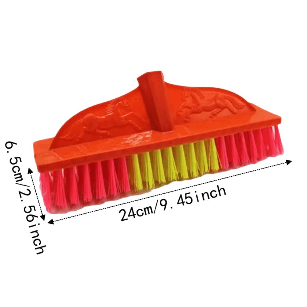 Plastic Tile Scrub Brush With Stiff Bristles For Floors