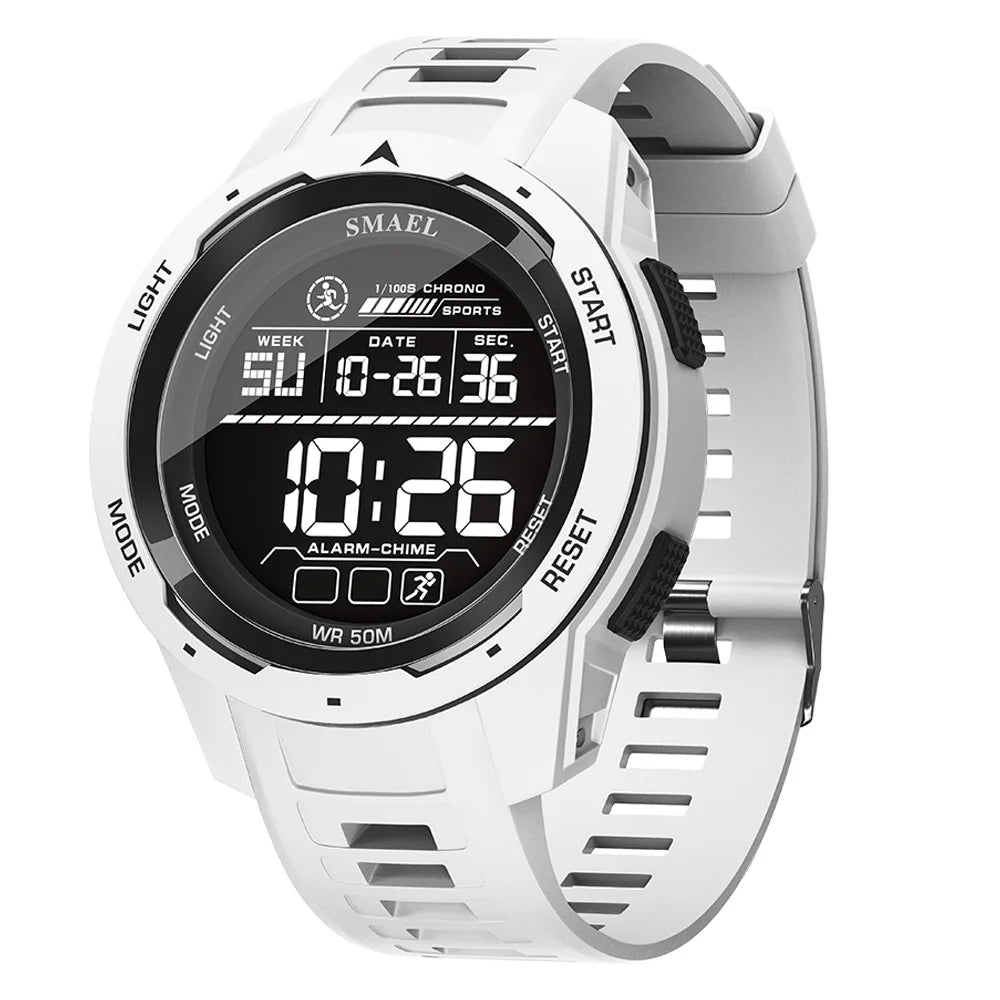 New SMAEL 8105 Watches Camo Strap Military Sport Watch for Men Clock Fashion Digital Wristwatch Waterproof Shockproof Watches