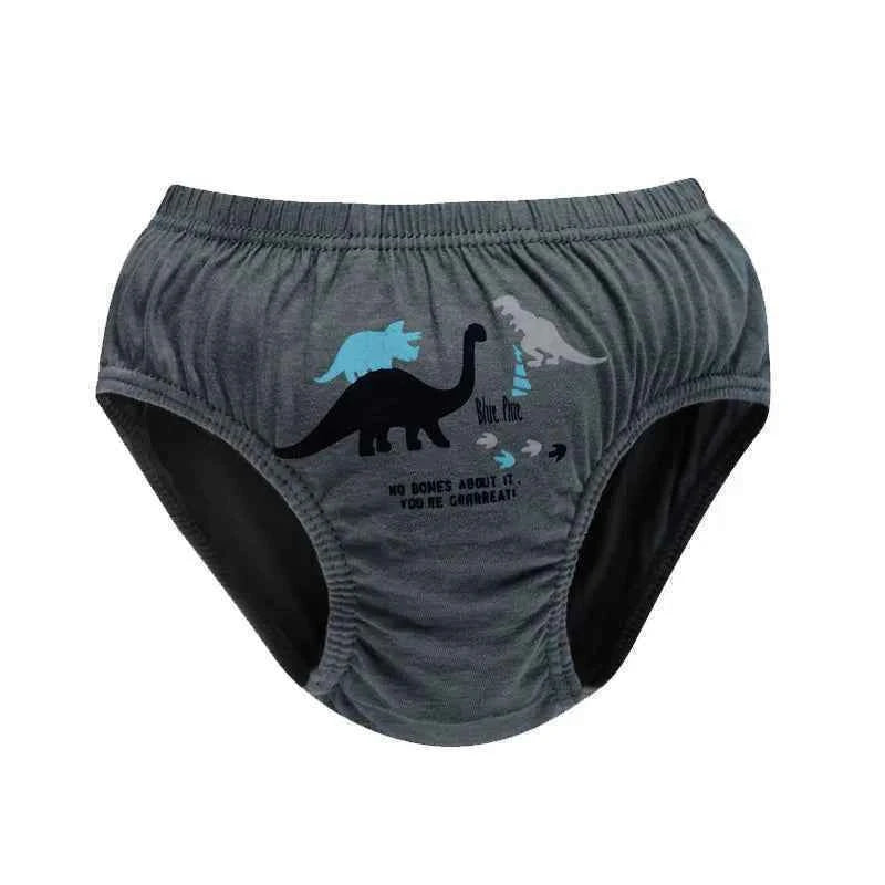 Exquisite Box Package Boys Underwear Soft Breathable Cotton Briefs For Boys Cartoon Dinosaur Kids Panties Knickers Multipack