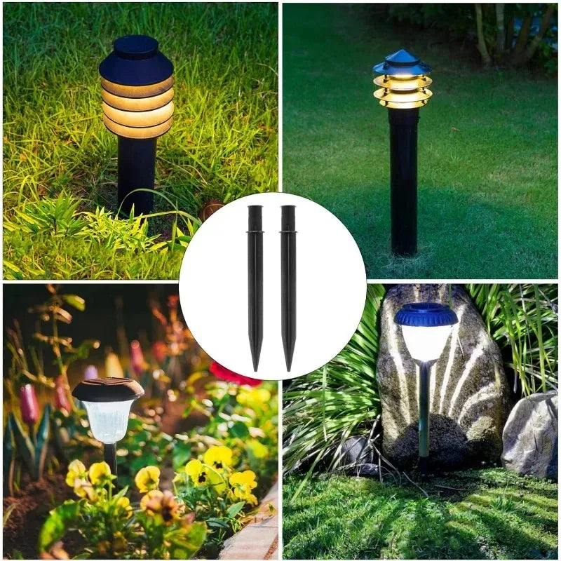 Outdoor Solar Garden Lights 1-32PCS Lawn Light Stakes Ground Decoration Spikes Yard Lighting Fixtures Supplies
