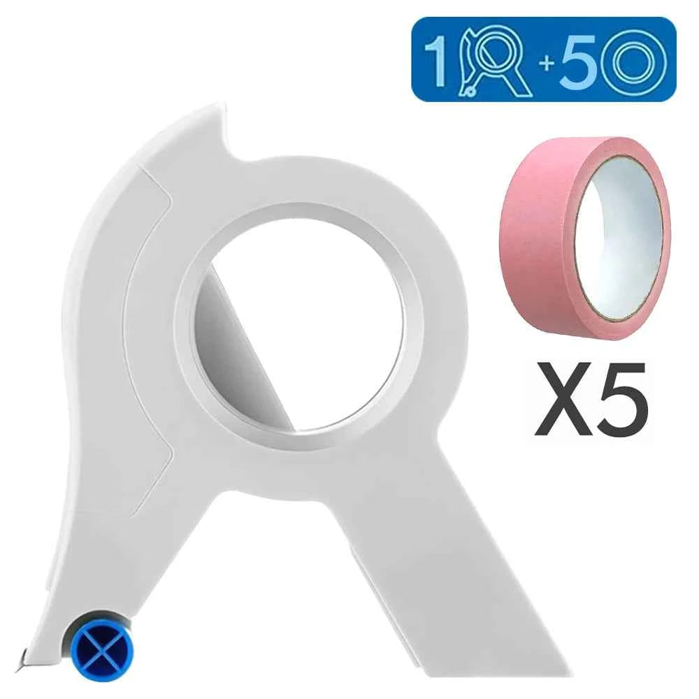 Painter Masking Tape Applicator Machine Tape to Repair and Beautify Cracks in Tiles Adhesive Tape with Tape Cutting Tool