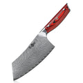 YIZEMA 7" Cleaver Knife Japanese Damascus Steel Sharp Meat Slicer Vegetable Chopper Kitchen High Quality Professional Chef Knife