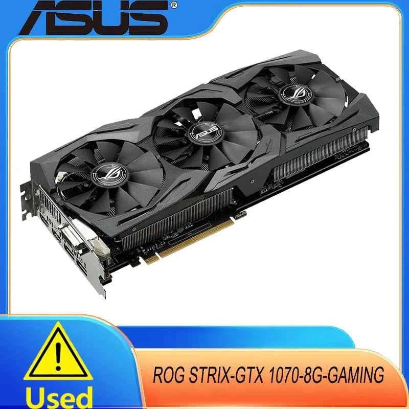 ASUS GeForce GTX 1070 8GB ROG Strix OC Edition Graphic Card STRIX-GTX1070-O8G-GAMING