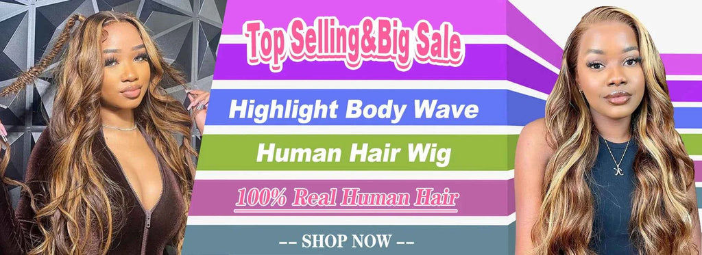 Highlight Brown Straight Lace Front Wig Human Hair Wigs For Women Lace Closure Wig Pre Plucked Honey Blonde Colored Cheap Wigs
