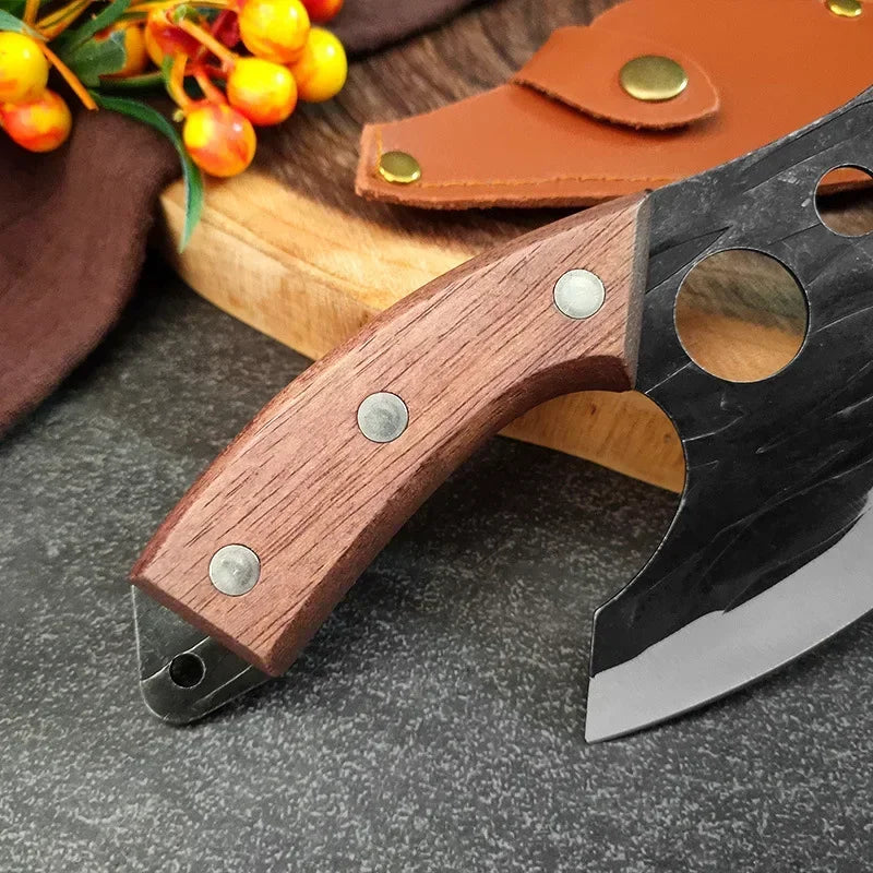 2025new  Pick Bones Dedicated Knife Hand-Forged Meat Cutting Knife Slaughter Professional Meat Selling Knife Chef Cooking Knife