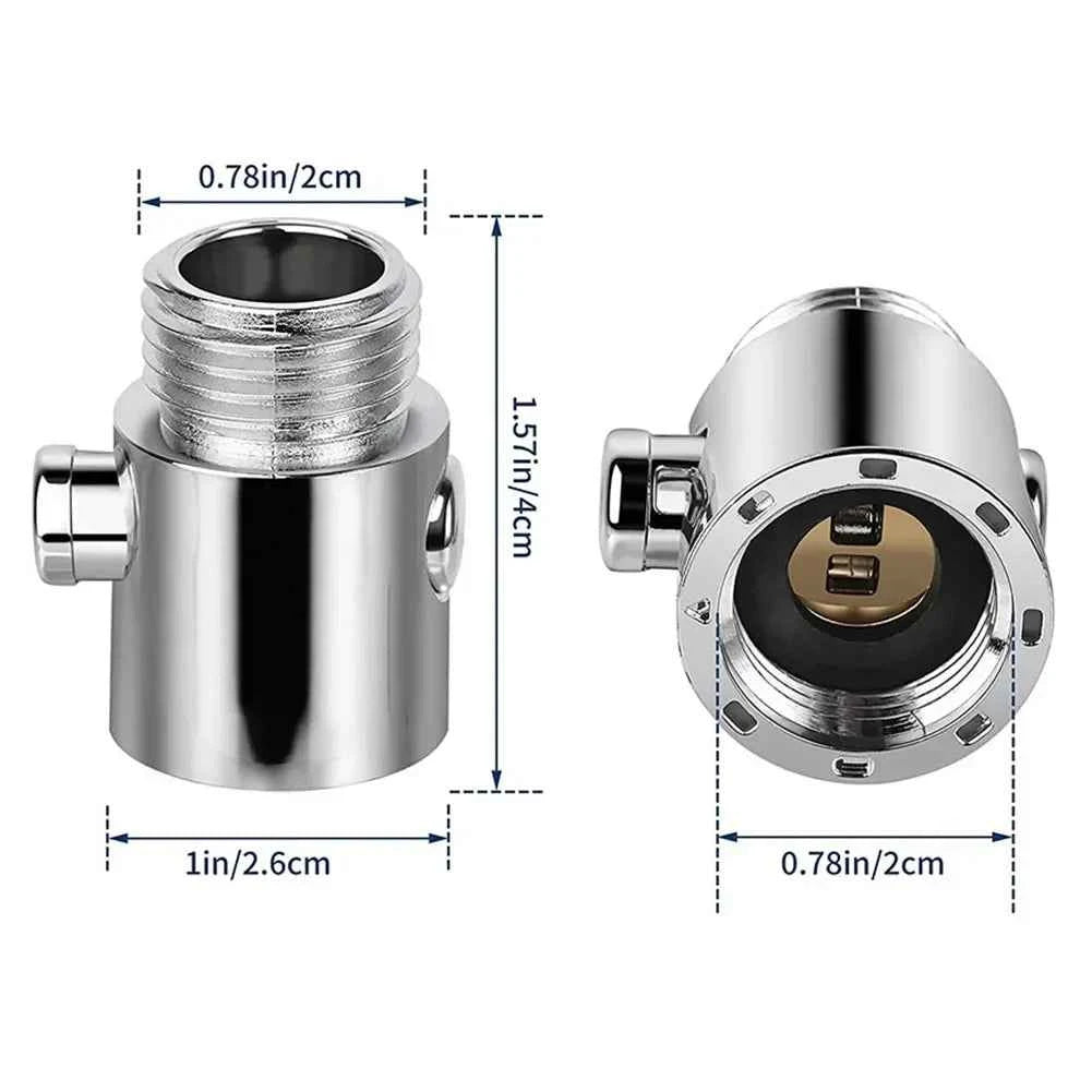 Shower Head Control Switch Flow Water Stop Valve Shower Heads One-Button Pause Water Controller Bathroom Accessories