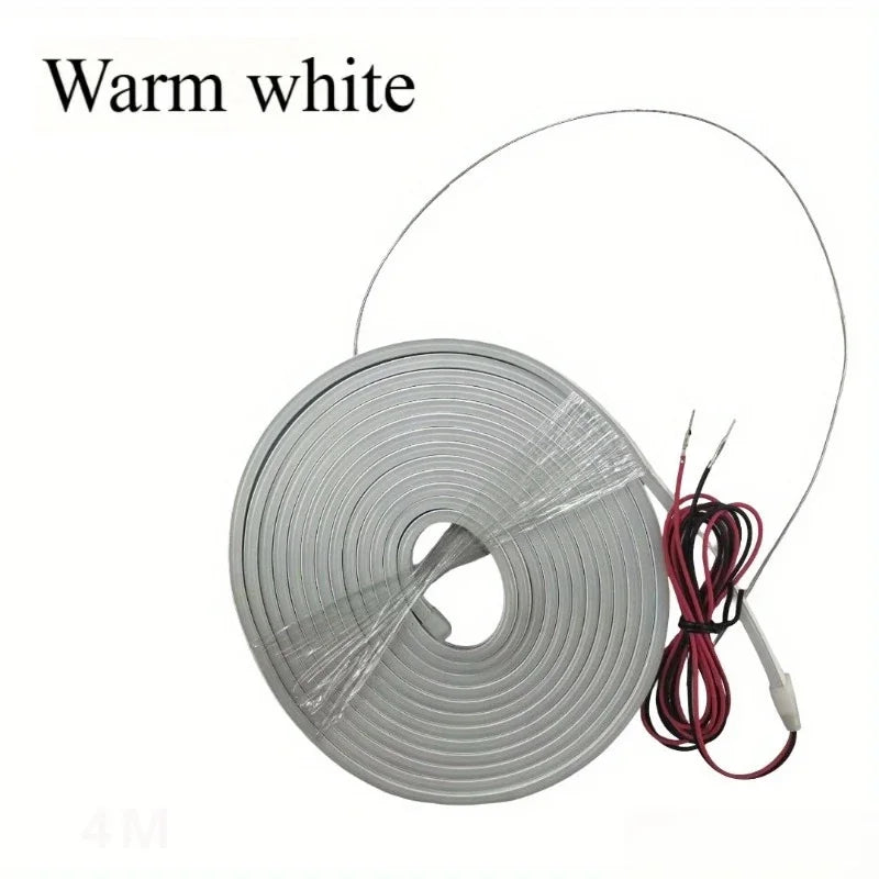 Car Trunk LED Strip Lights for The Interior Decoration of The Vehicle, Featuring Neon Lights and DIY Ambient Light Strips