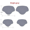 4Pcs Sneaker Heel Repair Pad Adjustable Size Wear-resistant Footbed Invisible Heel Repair Pad Repair Shoe Hole Pad Back Sticker