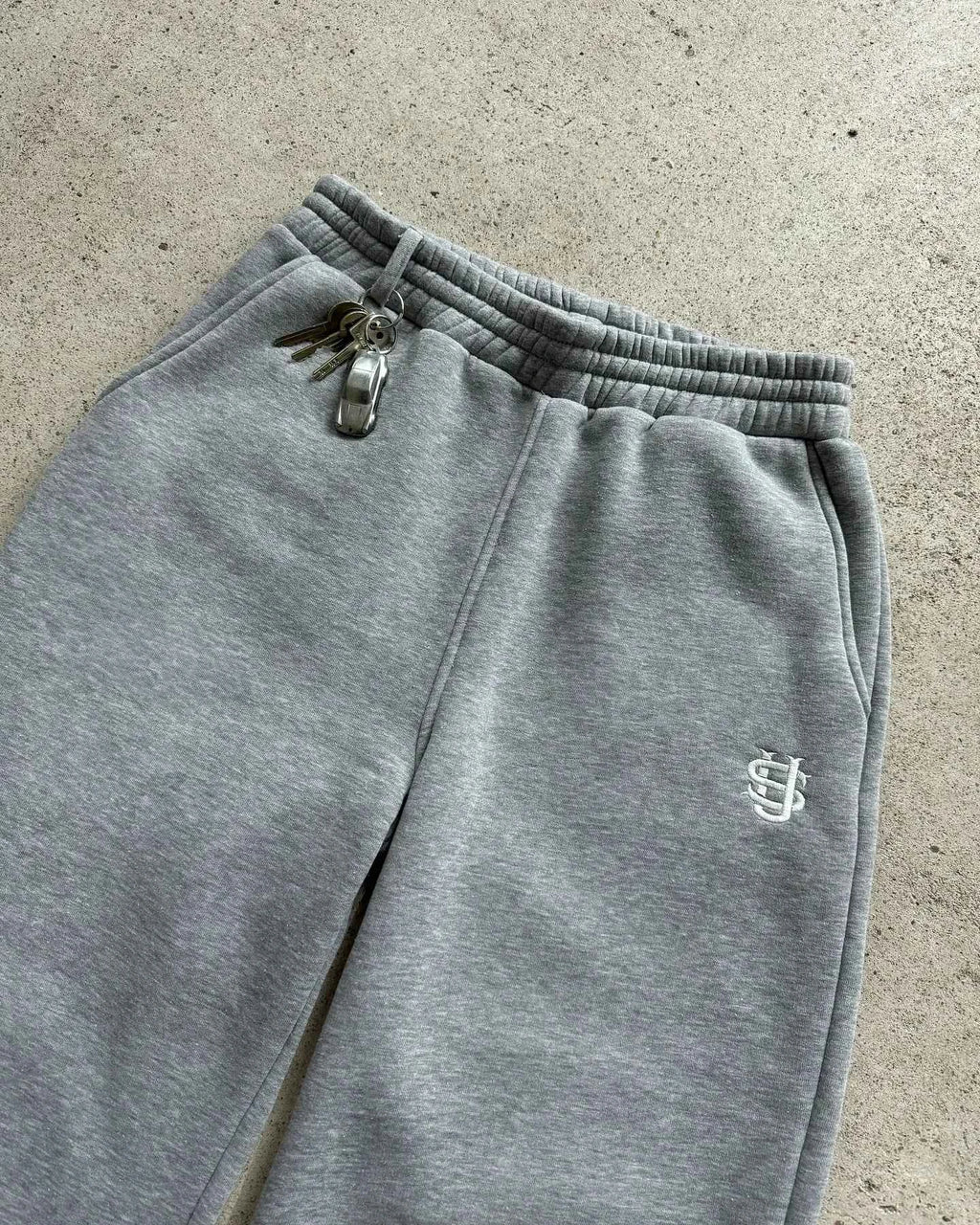 Y2K Retro Straight Pants Tracksuit Streetwear Pants Personalized Pant Leg Zipper Embroidery  Hip Hop Casual Joggers Men Pants