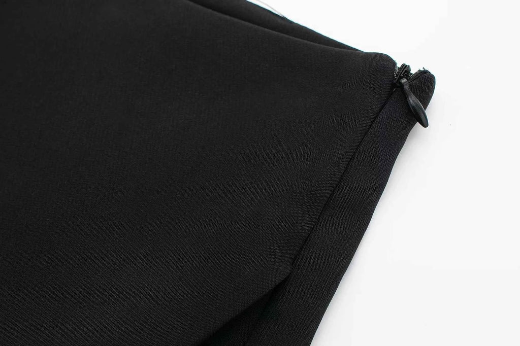 HXAO Women's Skort High Waist Brown Skirt Pants Stylish Summer Pink Black Mini Skirt Shorts Asymmetric Casual Off White Skort