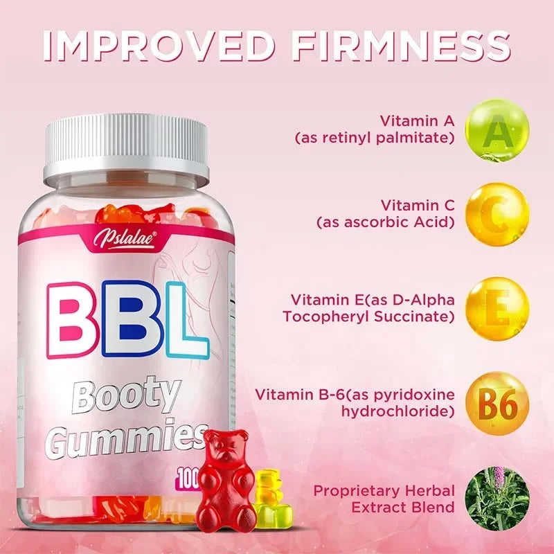 BBL Curve Support Gummies – Natural Hip & Vitality Formula