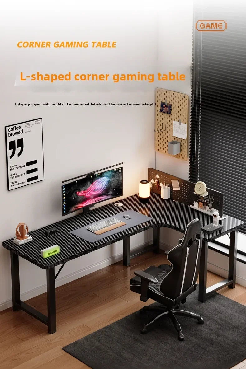 Computer desk Home corner table Study table Office writing desk E-sports