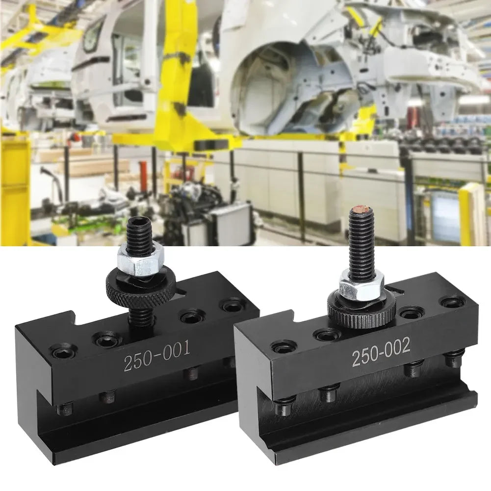 250‑001 Quick Changing Tool Post Quick Changing Tool Post CNC Turning HighCarbon Steel  Lathe Tool Holder Tool Holder