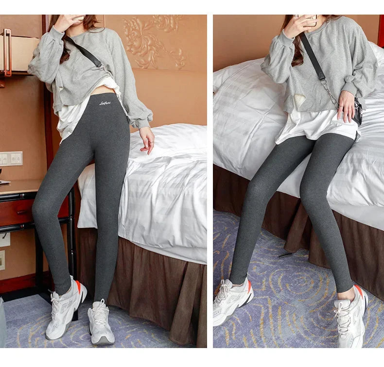 Winter Warm Leggings Women Sexy High Stretch Tight Leggings Casual High Waisted Thermal Pants Thick Leggings Sexy Girl  Fitness