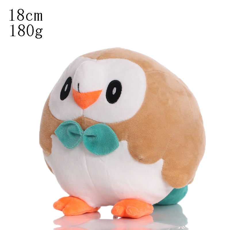 New Pokemon Snivy Abra Treecko Plush Kawaii Eevee Charizard Pikachu Genger Jirachi Blastoise Doll Aerodactyl Wholesale Gifts