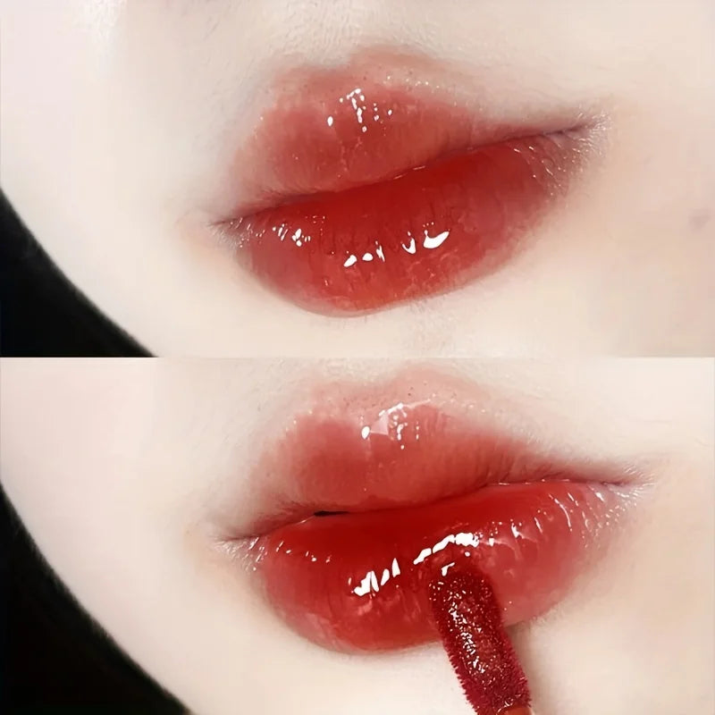 Cute Bear Jelly Lip Gloss – Long-Lasting Mirror Shine