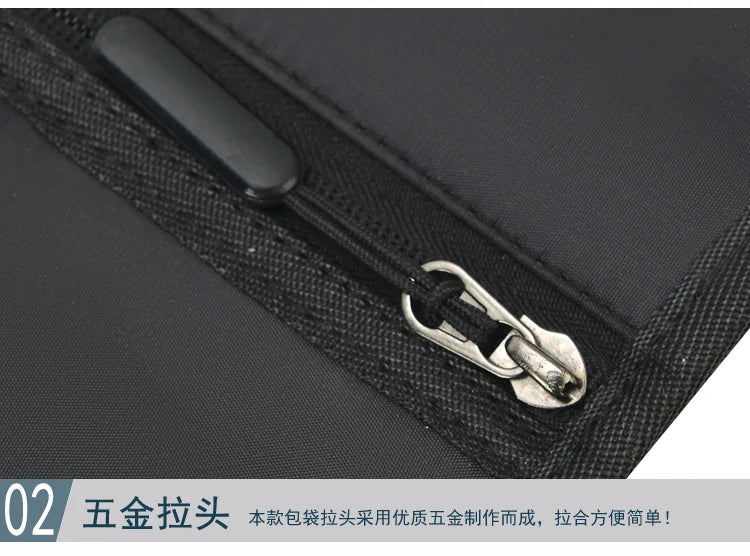 Fashion Casual Men's Tactical Waist Packs Underarm Bag Lightweight Nylon Close-fitting Hidden Vest Bag Functional Men Phone Bag