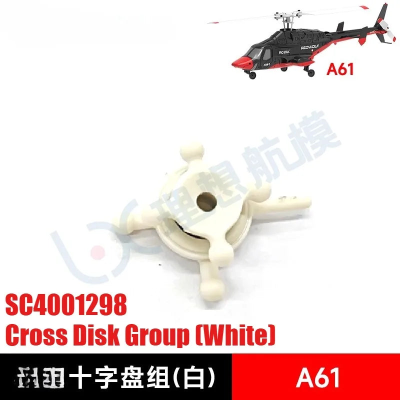RC ERA A61 RC Helicopter Simulation Original Spare Parts Complete Set Chassis Main Frame Remote Control Blade Receiver Motor