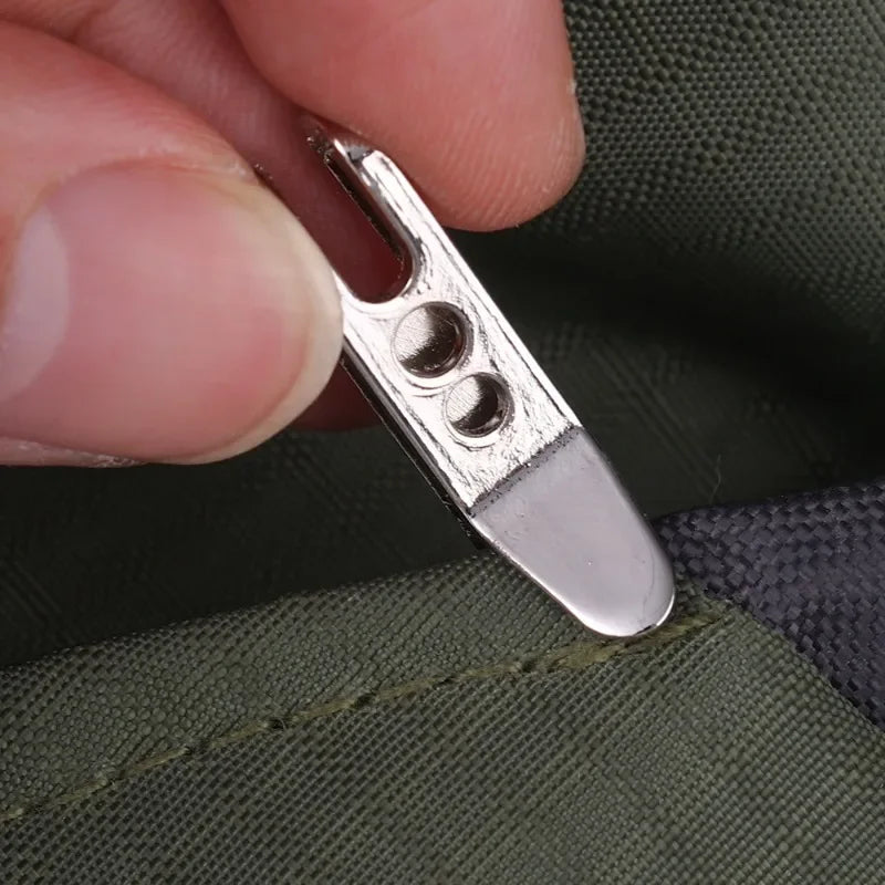 5/1Pcs Mini Zinc Alloy Ring Carabiner EDC Bag Suspension Clip with Key Outdoor Quicklink Tool Keychain Camping Accessories