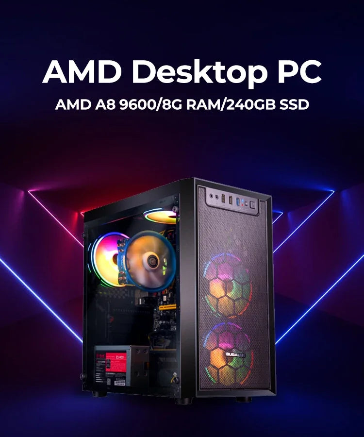 Cheap Desktops I3 I5 I7 I9 Core CPU 21.5 22 23.8 24 27 31.5 Inch Desktop Case Computer Gaming Gamer Desktop Pc Computer
