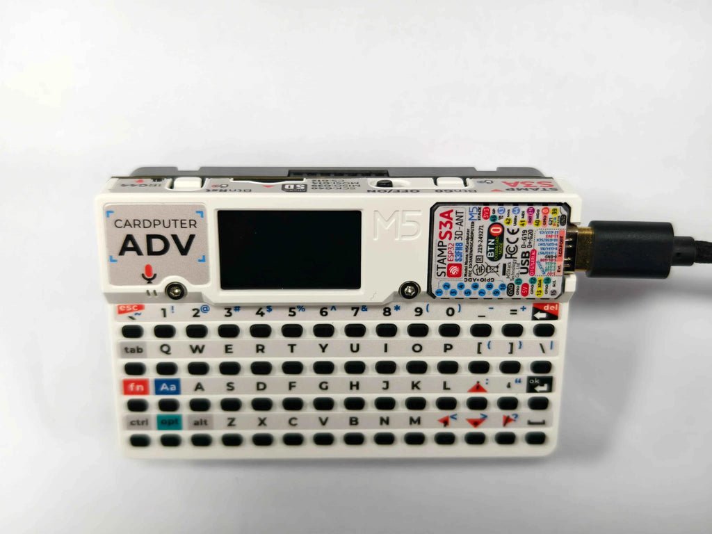 M5Stack Cardputer Adv Programmable Computer StampS3A IoT Controller 56Key Keyboard Card Microcontrolle Development Kit