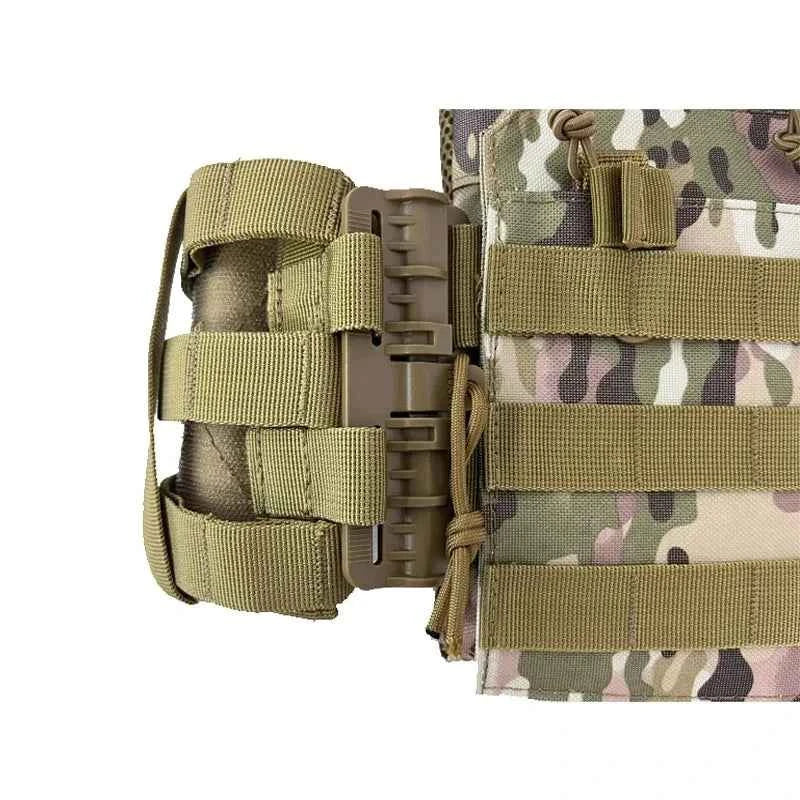 Tactical Vest Quick-Release Buckle Set - Detachable JPC Cover Button for Protective Gear | Outdoor Hunting Accessories