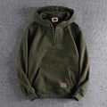 Loose Male Hoodie Solid Autumn Emo Luxury Designer Aesthetic Simple Y2k Vintage Men's Hooded Sweatshirt High Quality Cotton Warm