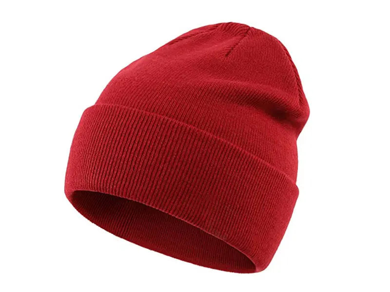 Solid Beanies Hat Women's Knitted Hats For Men Cap Autumn Ski Mask Female Bonnet Skull Skullies Knit Women Winter Beanie Hat Cap