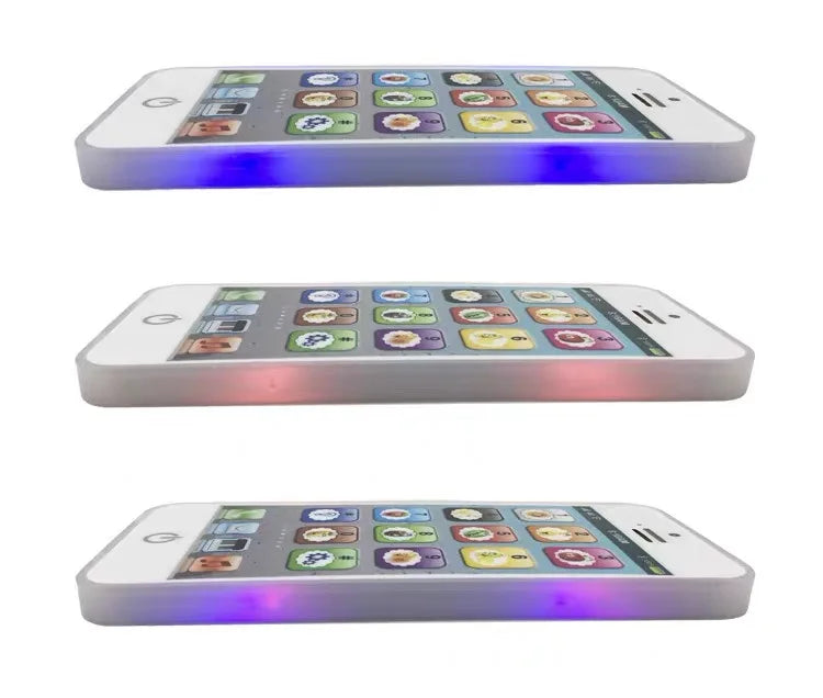 Kids Early Educational Mobile Phone Toy Children English Learning Music Cellphone with Light and Sound for Baby Infant Gift