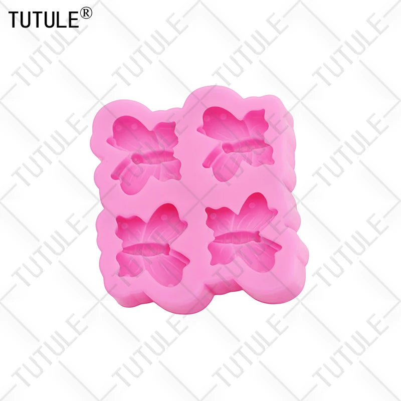 3D Honeybee Keychain Earrings Silicone Mold DIY Honeybee Clay epoxy resin Accessories Silicone Moulds cake Chocolate Molds