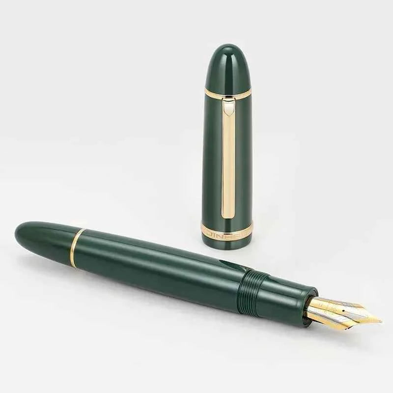 Jinhao X159 Fountain Pen Multicolour Acrylic Luxury Elegant Pens 0.5mm/0.38mm Nib Ink Pens Writing Office Supplies Stationery