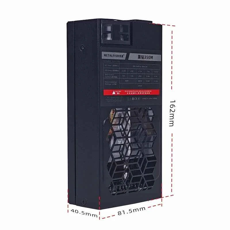 METALFISH Flex 300W Modular Power Supply Small 1U Computer PSU Flex-ATX For ITX Mini PC POS AIO(220V~240V)