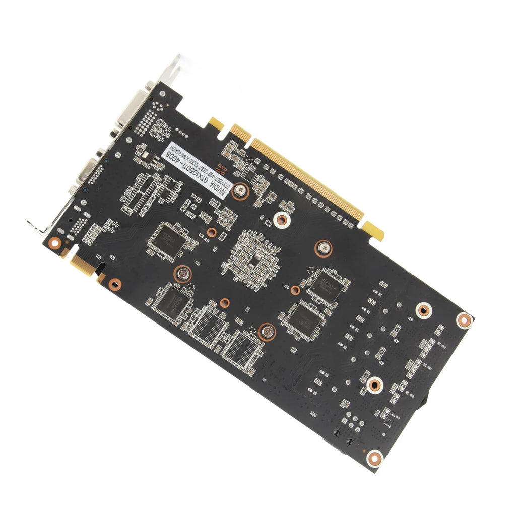 4G Gaming Memory Card GTX1050TI Graphics Card GTX1050TI Graphics Card with Cooling Dual Fans Desktop PC HD 4G Gaming Memory Card