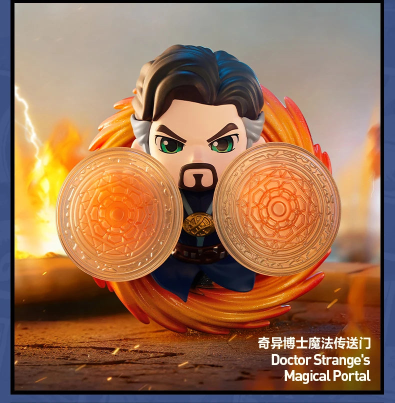 POP MART MARVEL Across The Infinite Series Original Blind Box Surprise Mystery Box Guess Bag Toys Doll Cute Desktop Ornaments