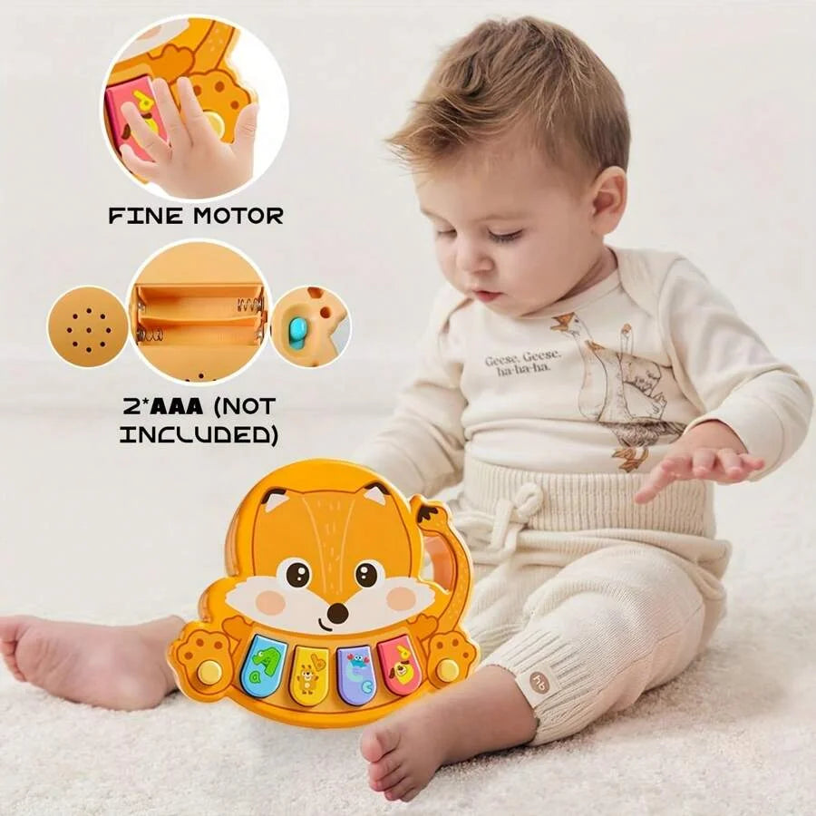 Kids Electronic Piano Toy Learning Music Animal Enlightenment Baby Toys Multifunctional Electronic Musical Instrument Toy Gifts