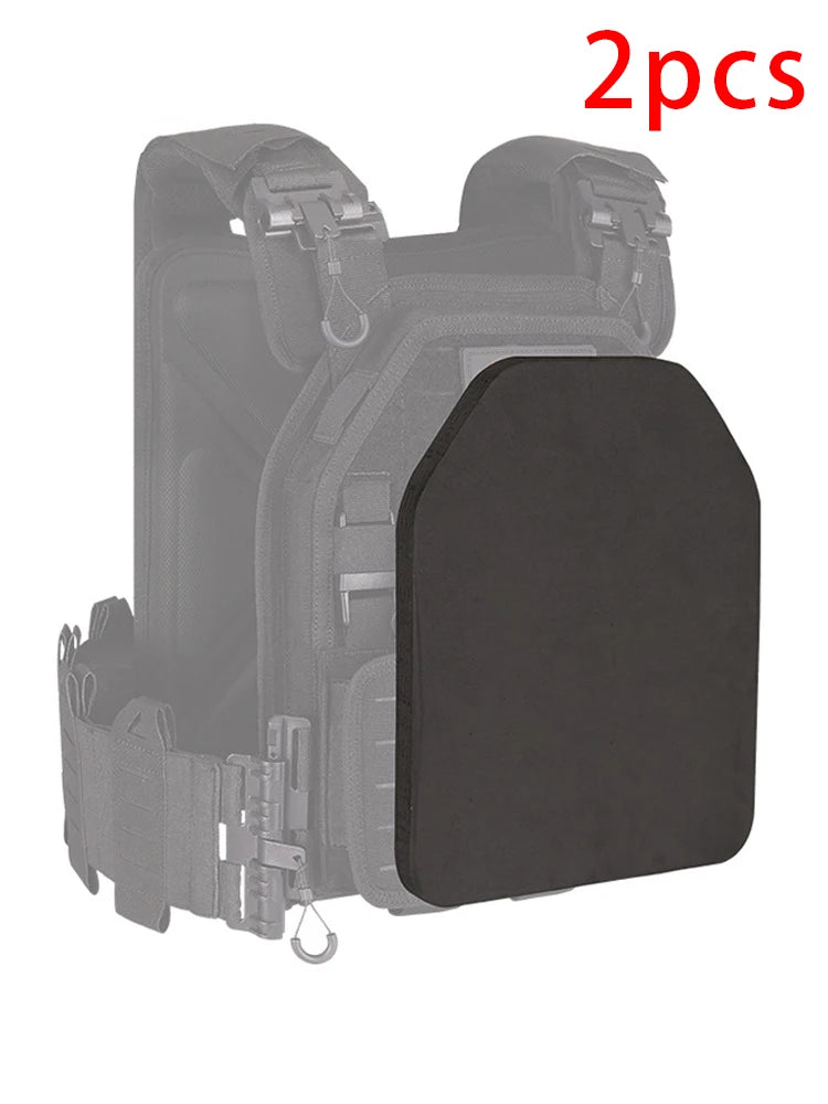 Yakeda 2pcs EVA insert plate equipment outdoor tactical vest foam liner protective plate tactical vest accessories