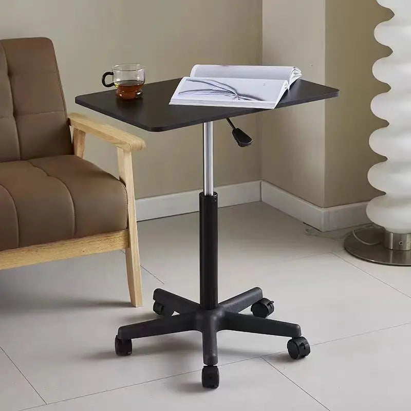 Height Adjustable Standing Computer Desk Mobile Sit Stand Foldable Laptop Table Home Office Study Bedroom Kids Computer Desk